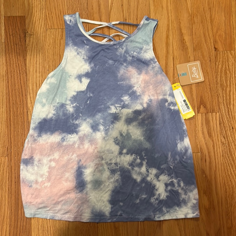 Stitch fix Bixby nomad tank top | The cross back tank | light purple size large